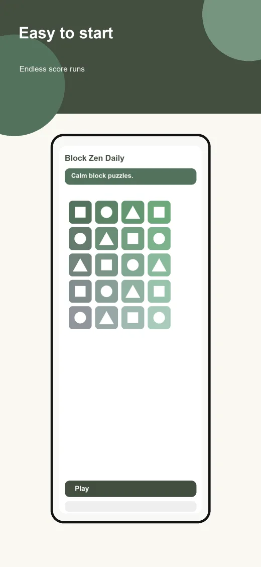 Block Zen Daily - スクリーンショット 2