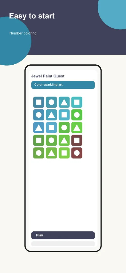 Jewel Paint Quest - スクリーンショット 2
