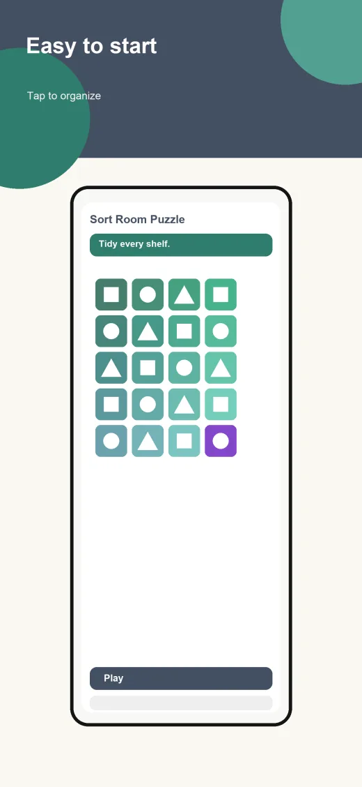 Sort Room Puzzle - スクリーンショット 2
